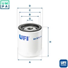 FUEL FILTER 24.370.00 FOR