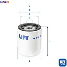 FUEL FILTER 24.370.00 FOR