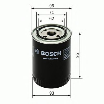 Bosch car oil filter p3004 - bosch,